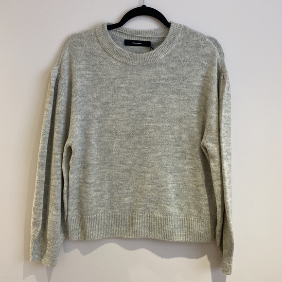 NWT Vero Moda Light Grey Riley Pullover - Picture 2 of 12